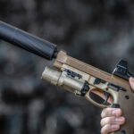 Handgun with Banish 9