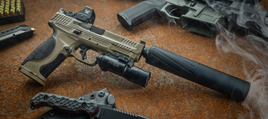 Banish 9 with a handgun