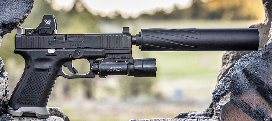 Banish 9 with a handgun